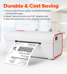 110Mm 4-Inch Màu Xanh Răng Máy In Nhiệt 4X6 Vận Chuyển Nhãn Và Máy In Hóa Đơn Với USB Giao Diện Không Dây Cho Doanh Nghiệp Sử Dụng - Product Image 5