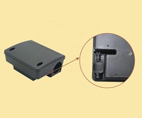 Station d'appât antiparasitaire robuste boîte grand piège à souris jetable en plastique lesté verrouillable Rat pour pelouse