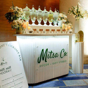 Customized Modern Metal Dessert &amp; Wedding <strong>Candy</strong> <strong>Cart</strong> with 200 Units Capacity Foldable Design for Parties - Product Image 3