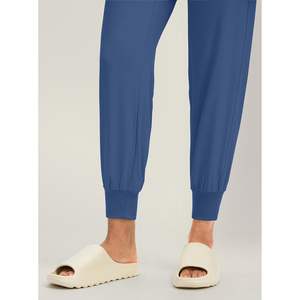 2025 femmes Dusty Blue Joggers vêtements de gymnastique légers avec poches à fermeture éclair pour entraînement décontracté course voyage - Product Image 4