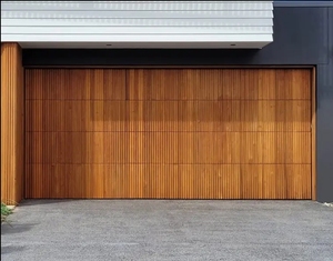 Australie Panneau isolé de haute qualité au design moderne Revêtement de lattes en aluminium cèdre Surface finie pour porte de <span class=keywords><strong>garage</strong></span> - Product Image 3