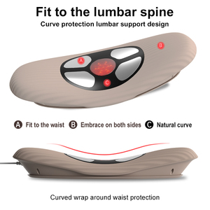Nuevo Equipo de Fisioterapia, Masajeador Lumbar con Calor, Temporizador, Luz Roja Automática ES-W3 - Product Image 2