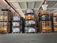 Cadenas de Acero para Excavadoras de 37 a 51 Eslabones, Cadena de Tren de Rodaje para Excavadoras, Eslabones de Cadena Lubricados para Tractores de Orugas