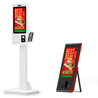Elegante Kiosco de Autopago para Estacionamiento con Android de 21.5 Pulgadas, Cámara de 5MP, Reconocimiento Facial, Escaneo de QR/Código de Barras/NFC, SDK Habilitado, para Interiores