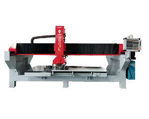 Scie à pont électrique AiTao avec logo personnalisé, machine à couper les carreaux et la pierre, moteur 15 kW, roulement à billes, engrenage 50 mm, usine de fabrication - Product Image 1