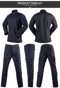 <span class=keywords><strong>ชุด</strong></span>ยูนิฟอร์มเจ้าหน้าที่สีน้ำเงินเข้มลาย<span class=keywords><strong>พราง</strong></span>แบบทหารสหรัฐฯ ผ้าริปสตอป - Product Image 5