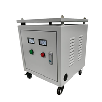 Transformateur d'isolement triphasé 220V/480V, type sec, 10kVA 15kVA 20kVA, élévateur de tension 50/60Hz, cuivre/aluminium, type carré