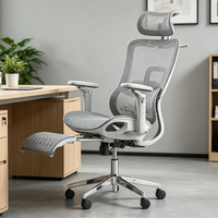 Chaise ergonomique en maille, design moderne, protection lombaire, assise confortable, chaise inclinable pour la maison, le jeu et le bureau