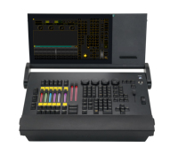Console d'éclairage DMX à écran tactile pliable MOKE, processeur I5, pour scène, mariage, concert, spectacle