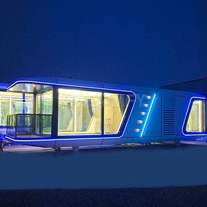 Système Domotique Intelligent, Maison Mobile de Luxe, Nouvelle Capsule Spatiale, Maison Conteneur Préfabriquée en Acier pour Hôtel et Complexe Hôtelier, Étanche - Product Image 1