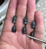 Clous en caoutchouc noirs en spirale de haute qualité pour pneus universels – Outil de réparation de chambre à air facile à installer, auto-service