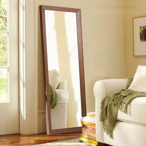 กระจกติดผนังเทรนด์ทันสมัยหรูหราร่วมสมัยติด2025แบบกำหนดเองกรอบขนาดกะทัดรัดทำจากไม้พลาสติกเหล็กใช้ในบ้านห้องน้ำห้องนั่งเล่น - Product Image 4