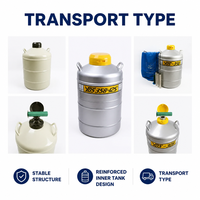 Conteneur d'azote liquide 6L, réservoir cryogénique LN2, aluminium de qualité aéronautique, stockage de sperme, Dewar Yuxin Aviation, plus de 20 ans d'expérience