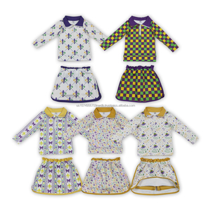 Preventa MOQ 5, Ropa de Pascua para Niñas con Estampado de Conejitos y Flores, Algodón Orgánico al por Mayor, Hermanas, Niños, Nueva Moda, Boutique, Fábrica - Product Image 4
