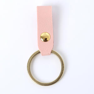 Porte-clés en cuir PU tendance, cadeau promotionnel, créatif, vierge, nouveau, accessoires de porte-clés en métal tendance - Product Image 6