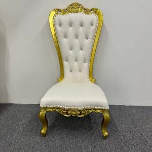 VIP barato China cómoda Cruz de cristal al por mayor apilamiento de moda copetudo boda comercial blanco resina trono <span class=keywords><strong>silla</strong></span> - Product Image 5