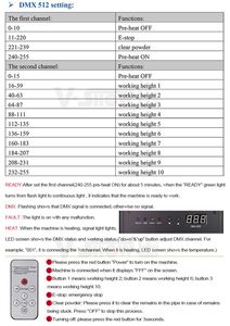 Vshow csf750 750W Máy Tia lửa lạnh <span class=keywords><strong>DMX</strong></span> tia lửa lạnh tiệc cưới DJ Sân khấu vũ trường máy bắn pháo hoa lạnh - Product Image 5
