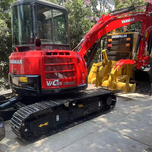 รถขุดขนาดเล็กยันม่าร์ รุ่น Vic55/Vic80 5 ตัน พร้อมมอเตอร์ ปั๊ม และวาล์วไฮดรอลิกคาวาซากิ สภาพดี มีสินค้าในสต็อก - Product Image 1