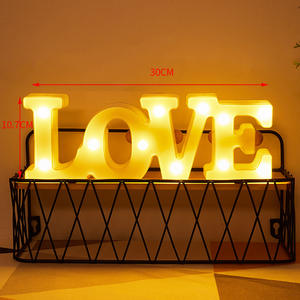 Decorazioni di san valentino per la fidanzata batteria rossa decorazione di nozze fai da te con luce di amore regalo <span class=keywords><strong>festa</strong></span> <span class=keywords><strong>della</strong></span> <span class=keywords><strong>mamma</strong></span> addio al nubilato - Product Image 5