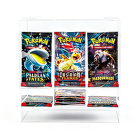 Distributeur de boosters TCG en acrylique à 3 compartiments, présentoir de comptoir, fabricant