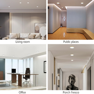 <span class=keywords><strong>Bihua</strong></span> แผงไฟ LED ปรับขนาดรูกลมสำหรับบ้านในร่ม9W 18W 24W 36W สำหรับในบ้านและโรงแรม - Product Image 6