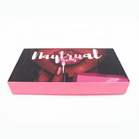 Boîtes cadeaux magnétiques personnalisées de luxe de haute qualité pour gloss à lèvres, rouge à lèvres, mascara - Laminage mat, gaufrage, doublure en éponge