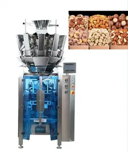 Multifunction Vertical Multihead Weigher Packing Machine Weighing Food Nuts Stand Up Bag Packing Machines
