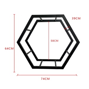 מודרני משולב משושה רכב גלגל rims תצוגת צמיג מדף - Product Image 2