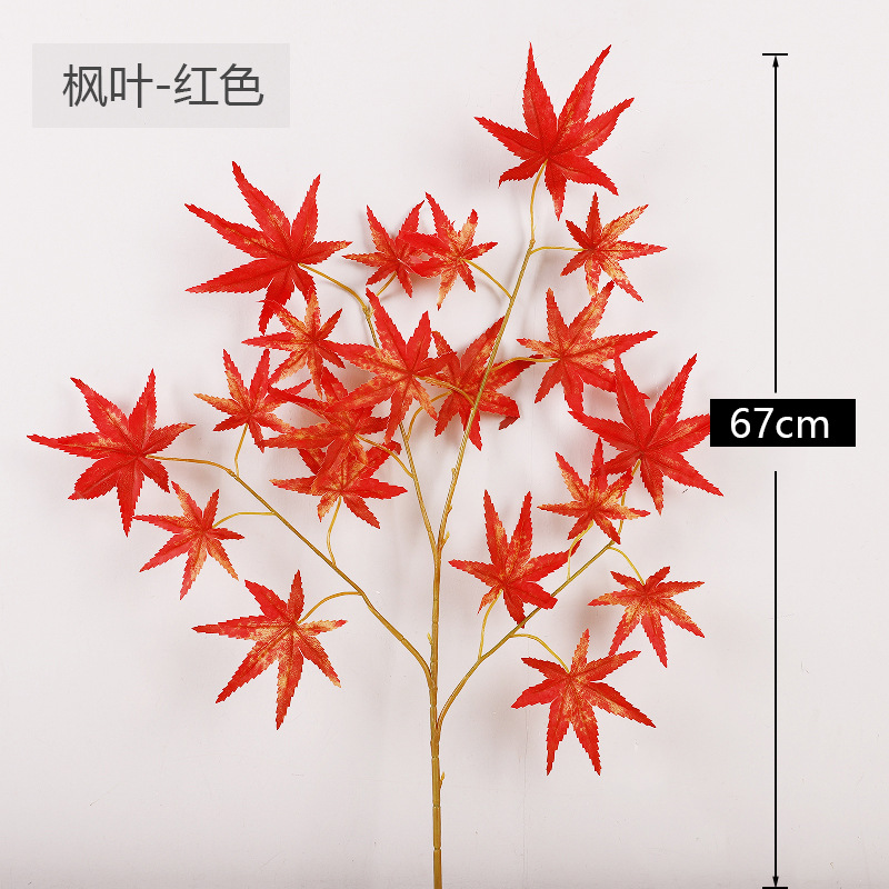 Feuilles d'érable [rouge]