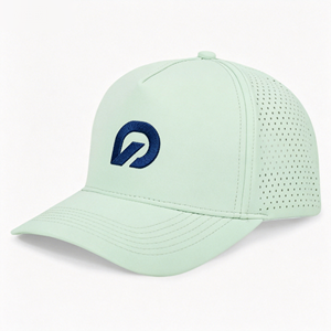 Green 5-Panel Adjustable <b>Hat</b> Breathable Waterproof Camp Caps Outdoor Casual Cap Unisex Spring <b>Summer</b> Solid Color - Product Image 3
