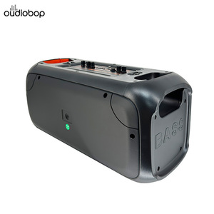 Dış Mekan Çift 6,5 İnç Subwoofer Ev KTV Hoparlörü Kablosuz Mac Tandem Kart Stereo Dahili Mikrofonsuz Uzaktan Kumandasız - Product Image 5