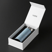 Boîte en papier magnétique haut de gamme sur mesure, pelliculage mat, carton rigide, emballage cadeau magnétique pour articles cosmétiques, vitamines et soins de la peau