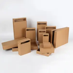 Выдвижная бумажная коробка для подарочного ящика сдвиньте маленькую картонную коробку из большой коробки, как ящик