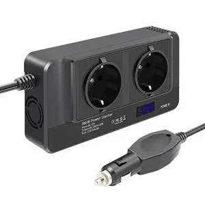 200W multifunctional car inverter 12v to 220v inverter power converter universal socket