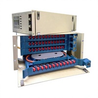 Panel Patch Rack Mount ODF untuk Distribusi Serat Optik 24/48/72-Core untuk Penggunaan Terminal Serat Optik