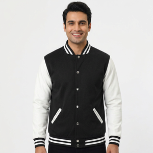 Custom LOGO <b>Leather</b> <b>Men</b> Varsity <b>Jacket</b> LKVER <b>Jacket</b> Different Colors Available in <b>Men</b> <b>Leather</b> CollegeBaseballjacket for <b>men</b> - Product Image 1