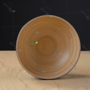 Cuenco de bambú desechable ecológico para crear una mesa cálida y acogedora para todas las ocasiones Utensilios de cocina esenciales - Product Image 1