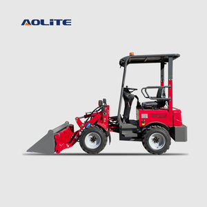 รถตักล้อยาง AOLITE E604 CE รุ่นจีน ขนาดเล็ก ขับเคลื่อนอิสระ แบบตักด้านหน้า ALT สำหรับทุกสภาพพื้นผิว ใช้พลังงานแบตเตอรี่ไฟฟ้า ขับเคลื่อน 4 ล้อ - Product Image 2