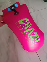 Bouée de bain en eau libre de flotteur de remorquage de sac sec imperméable gonflable pour l'entraînement sûr de natation