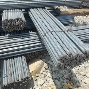 GB High Hardness and Good Abrasion Resistance HRB400 HBR400E Steel Rebar Building Materials