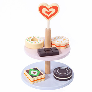 Kinder pädagogisches Spielhaus Set Nachmittags tee & Dessert Stand Jungen und Mädchen Küche <span class=keywords><strong>Simulation</strong></span> Spielzeug Großhandel - Product Image 2