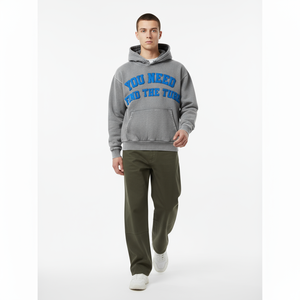 OEM Factory-Direct Summer 3D Bordado Cremallera Sudaderas con capucha de gran tamaño Unisex Etiqueta tejida personalizada Regalo corporativo 400gsm Pesado - Product Image 5