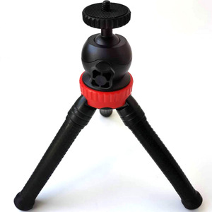 Mini trípode de aleación de aluminio de 195 mm de altura para fotografía de escritorio con teléfono móvil - Product Image 2