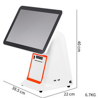 Vente en gros OEM Personnalisé JSJ JSJ95 Caisse enregistreuse tactile 15,6 pouces Tout-en-un PC Android/Windows/Linux OS 1920x1080
