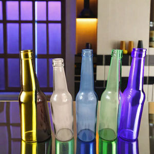 330ml 500ml 640ml Vert Ambre Couleur Bouteille De Bière En Verre En Gros-Buy Bouteille De Bière En Verre, 500ml Verre Bière Brassage Froid Coff - Product Image 3