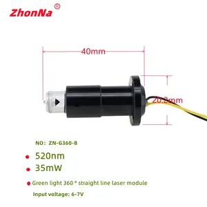 <span class=keywords><strong>360</strong></span> độ dòng mức độ <span class=keywords><strong>Laser</strong></span> máy 515nm màu xanh lá cây dòng <span class=keywords><strong>Laser</strong></span> mô-đun <span class=keywords><strong>Diode</strong></span> 10mW 20Mw 30mW mô-đun cho chế biến gỗ công cụ cắt - Product Image 2