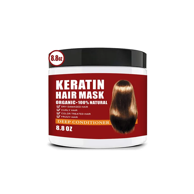 Cheap Natural Keratin Treatment Hair Mask Deep Repair Hair Cream for Dry Damaged Hair Care OEM Custom