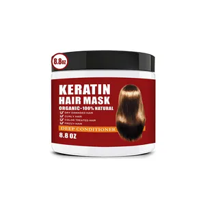 Cheap Natural Keratin Treatment Hair Mask Deep Repair Hair Cream for Dry Damaged Hair Care OEM Custom