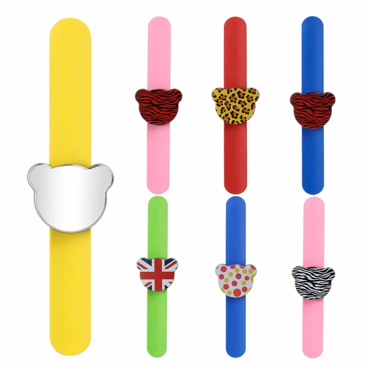 Magnetic Silicone Bracelet Hair Suction Needle Strap Styling Hair Clip Magnetic Racket Little Bear Magnetic Wrist Strap