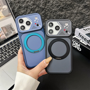Funda Magnética Original Convertida para iPhone 17 16 15 14 Pro Max, Acabado Mate Esmerilado, Soporte Modificado, Cubierta Trasera - Product Image 4